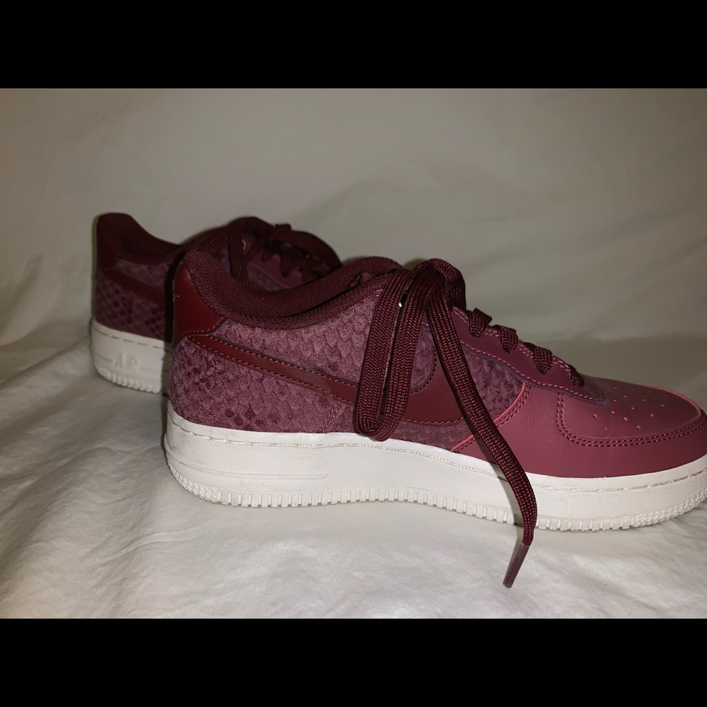 Nike custom Air Force 1 snake skin